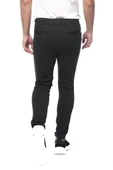 Erkek Slim Fit Beli Bağcıklı Fermuarlı Rahat Spor Jogger Pantolon - 9