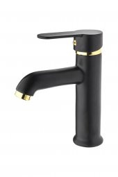 Pisa Aç Kapa Lavabo Bataryası Black Gold - 1