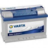 Varta 12V 72 Ah E43 Ford Opel Alçak Tip Akü - 1