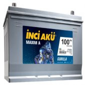 İNCİ AKÜ 12V 100 AH AMPER 830A (EN) MAXIMA - 1