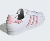 adidas Pembe Beyaz Superstar Ayakkabı GZ3446 - 3