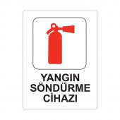EKSTRAFIX YANGIN SONDURME CIHAZI LEVHASI(YUL-404) - 1