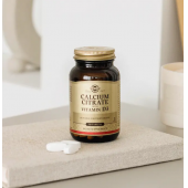 Solgar Calcium Citrate with Vitamin D 3 60 Tablet - 1