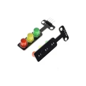 Arduino Trafik Lambası Modülü5 Volt, Kırmızı, Sarı, Yeşil Led - 2
