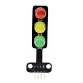 Arduino Trafik Lambası Modülü5 Volt, Kırmızı, Sarı, Yeşil Led - 1
