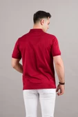 NEHİR by Faruk Ülker Polo Yaka Çıt Çıtlı Merserize Süperfine Cotton Erkek T-Shirt - 6