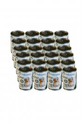 24 Adet 415 gr Yetişkin Kuzu Etli Mama 24lü Yaş Konserve Köpek Maması 24-Adet-HelloPaty-Köpek-Kuzu - 2