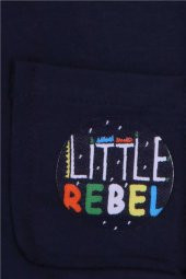 Erkek Bebek Sweatshirt Arma Baskili Lacivert (4-9 Ay) - 4