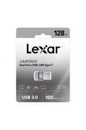 Lexar 128GB USB 3.0 Jumpdrive Type-C Flash Bellek LJDD35C128G - 2