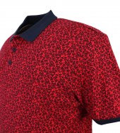 Büyük Beden Erkek Tişört Likralı Pike Polo Yaka - 4