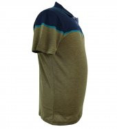 Büyük Beden Erkek Tişört Panolu Pike Polo Yaka Cepli - 4