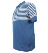 Büyük Beden Erkek Tişört Panolu Pike Polo Yaka Cepli - 8