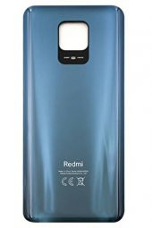Redmi not 9s arka kapak pil kapağı koyu gri - 1