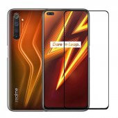 Realme 6 Pro Kırılmaya Dayanıklı Ekranı Tam Kaplayan Cam Koruyucu - 2