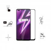 Realme 6 Pro Kırılmaya Dayanıklı Ekranı Tam Kaplayan Cam Koruyucu - 5