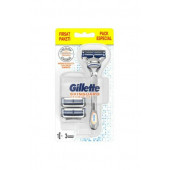 Gillette Skinguard Tıraş Makinesi  3'lü Yedek Tıraş Bıçağı - 1