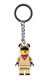 Lego 854158 French Bull Dog Guy Keyring thumbnail 2