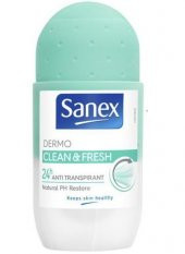 Sanex Dermo Clean Fresh Roll- On 50ml - 1
