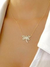 14 Ayar Altın Yusufçuk Kolye Sakatin Sembolü thumbnail 1