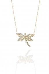 14 Ayar Altın Yusufçuk Kolye Sakatin Sembolü thumbnail 2