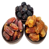 Dilşeker Medine Hurması Seti Jumbo (Mebrum Acve Sugai) 3000 Gram thumbnail 1