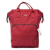 Bebex Bag-Z Organizatör Anne Bebek Bakım Sırt Çantası Kırmızı - 2