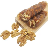 Dilşeker Sarı Pekmezli Kelebek Cevizli Sucuk 1000 Gram thumbnail 1