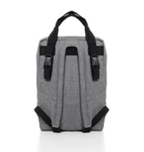 Bebex Bag-S Organizatör Anne Bebek Bakım Sırt Çantası Gri-Siyah - 4