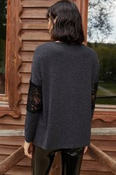 KOLU DANTELLİ BLUZ thumbnail 5