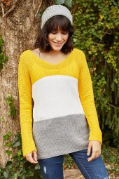 V YAKA BLOKLU KAZAK thumbnail 4