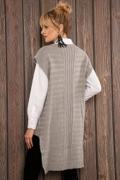 Kadın Vizon V Yaka Panço - 3