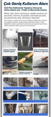 Megabond Çift Karışım Soğuk Kaynak Macun Yapıştırıcı 20gr - 5