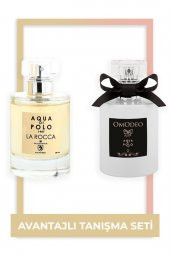 Aqua di Polo La Rocca ve Omodeo Kadın Parfüm Seti EDP 100 ml STCC001901 - 1