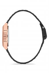 Aqua di Polo 1987 Unisex Siyah  Retro Çiçek Desenli Dijital Kol Saati APWA063802 thumbnail 6