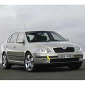 Skoda Octavia 2 A5 2005-2008 Sağ Ön Far Yıkama Kapağı 1Z0955110 - 2