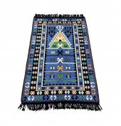 Shark Anadolu Seccade Kilim 12 Mavi - 2