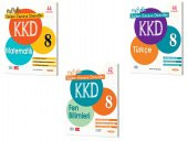 Kurmay 8. Sınıf Matematik Türkçe Fen Kazanım Kavrama Deneme Kkd Seti 2023 - 1