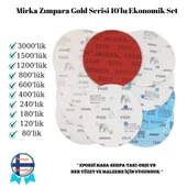 EPOKSİ REÇİNE ZIMPARA SETİ MIRKA GOLD GALAXY SERİSİ 10 LU SET EKO - 1