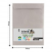 Torba Zarf 13x17 Cm Kraft 90 Gr Silikonlu 25li 1 Paket Artlantis 130*170 Mm Torba Zarf Kraft 25 li 1 Paket - 1