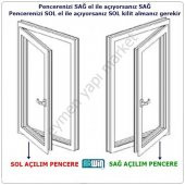 Arwin Sol Açılım Pencere Kademeli Havalandırma Kolu Pvc Kilidi - 2