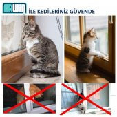 Arwin Sol Açılım Pencere Kademeli Havalandırma Kolu Pvc Kilidi - 3