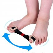 Ayak Parmak Egzersiz Lastiği Baş Parmak Kemik Düzeltici Egzersiz Bandı - 1