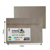 Elvan Mektup Zarf Kraft Silikonlu 114x162 Mm 250 Adet 1 Paket Artlantis Cırtlı Elvan Zarf 114*162 250 Li 1 Paket - 1