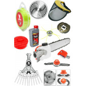 Swazer S10 Süper Set Yan Tipi Tırpan + 2T Yağ + Canavar Başlık + Silkme + Dal Budama - 2