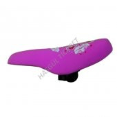 Hsgl Bisiklet Pembe Askılı Sepet Püskül Elçik Sele Bisiklet konforlu Sele Aksesuar Set - 4