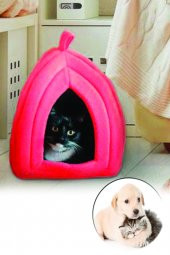 Pet Hut Polar Kedi Ve Köpek Yatağı - Kırmızı - 1