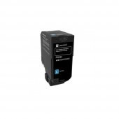 Lexmark CS720-74C5SC0 Mavi Toner Yüksek Kapasiteli - 1
