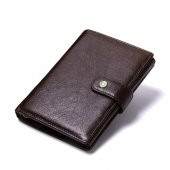 Contacts Lastaro - Hakiki Deri Business Serie Pasaportluk Cüzdan - 2