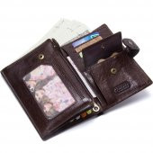 Contacts Lastaro - Hakiki Deri Business Serie Pasaportluk Cüzdan - 5