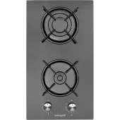 Eminçelik EC-AH 4120 BG30  Ankastre Siyah Cam Domino Ocak - 3